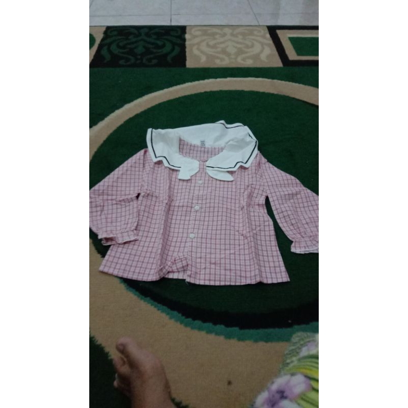 Kemeja import anak perempuan