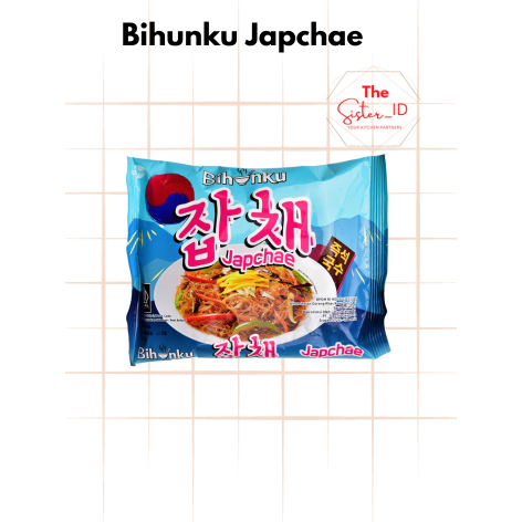 Bihunku Bihun Instan Korea Japchae / Spicy Kimchi