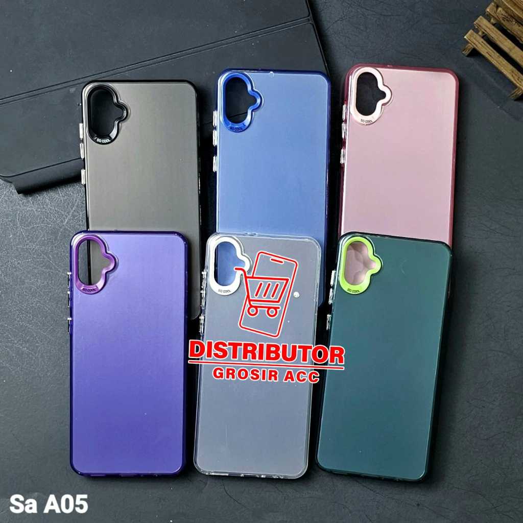SAMSUNG A05 CASE IMD HYBRID PLATE HOLOGRAM CASE SOCOOL SAMSUNG A05 SC-1