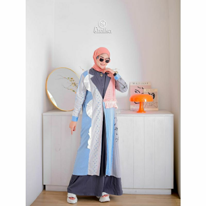 NUMIAA ORIGINAL - GHALISA DRES+BLAZER