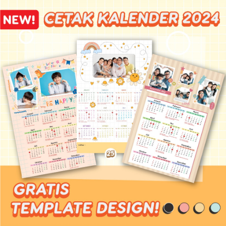 

Kalender 2024 Custom Foto Dinding Custom A3