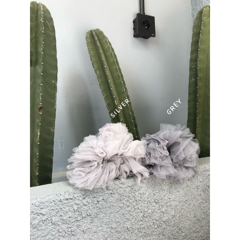 scrunchy | iket rambut | iket korea | scrunchy korea | tulle | tille | iket rambut besar | scrunchy 