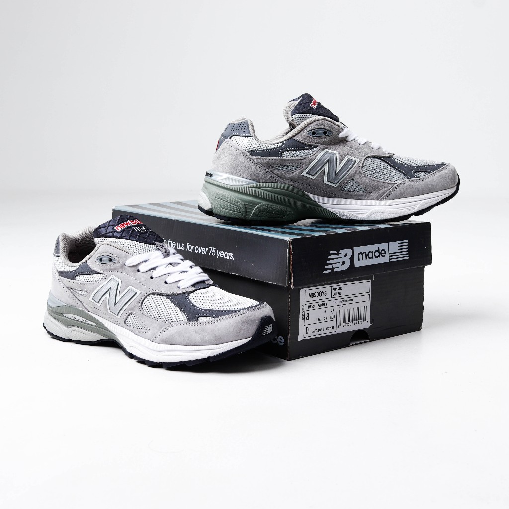 Sepatu New Balance 990 V3 Grey - NB 990