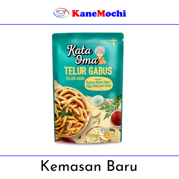 

Kata Oma Telur Gabus rasa Telur Asin 50gr