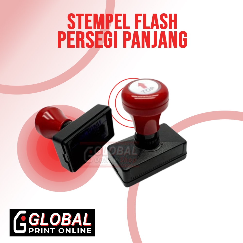 

Global Print Shop Online - Stempel Flash Custom Persegi Panjang Uk 3 - 9