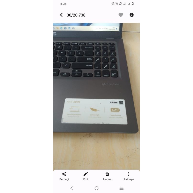 Asus A516JAO-VIPS521