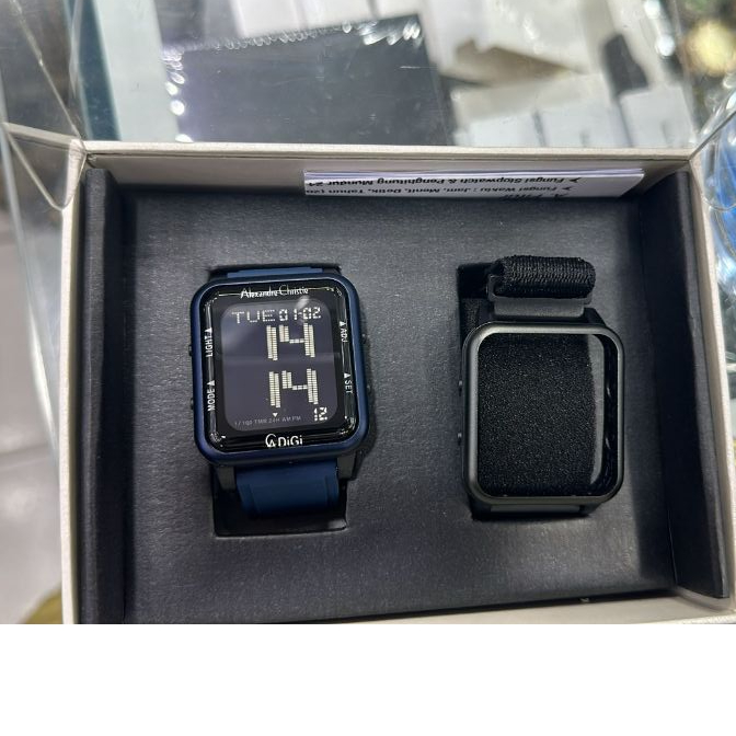 [ORIGINAL 100%] JAM TANGAN AC RUBBER FREE STRAP