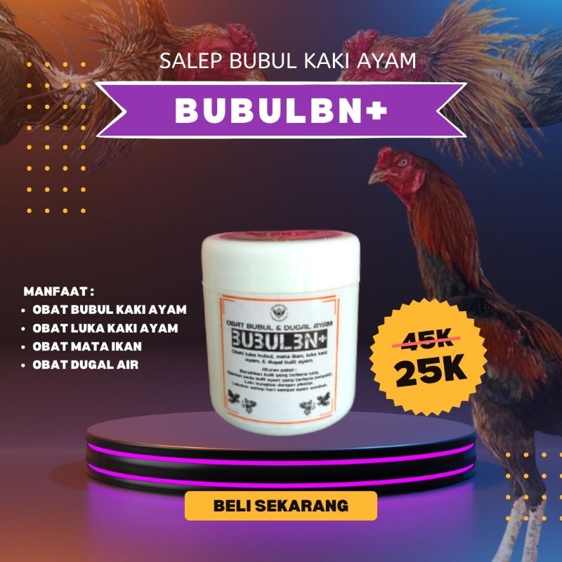 BUBULBN+ Salep obat bubul kaki ayam dugal air mata ikan