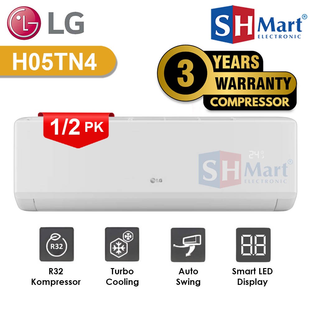 AC 1/2 PK LG NEW HERCULES NOVA H05TN4 05TN4 GARANSI RESMI LG