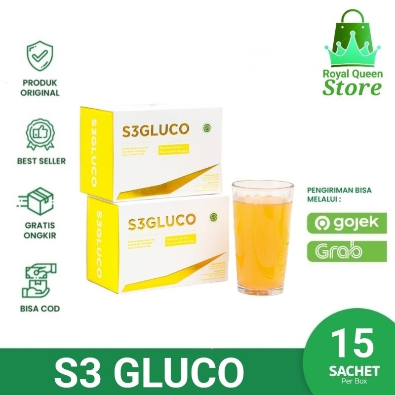 S3GLUCO ASLI MINUMAN KECANTIKAN RASA MANGGA S3 GLUCO PEMUTIH KULIT S3 INDONESIA