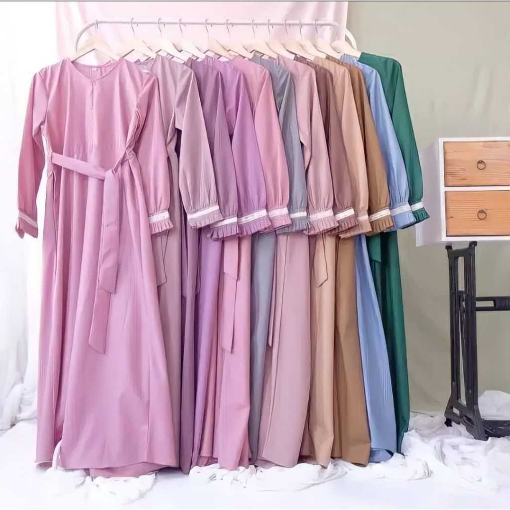 GAMIS POLOS KATUN TOYOBO FODU GAMIS POLOS TERLARIS PREMIUM SYARI