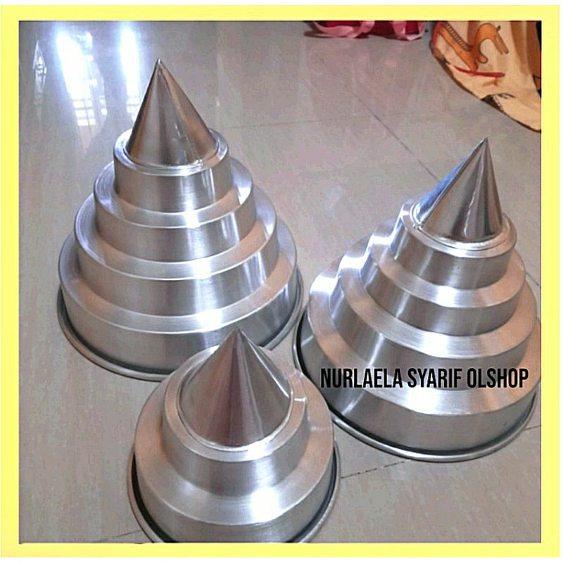 Loyang Tumpeng Susun Cetakan Tumpeng Susun Ukuran 18 cm