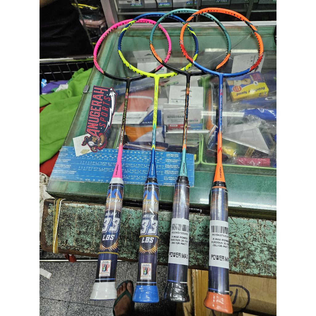 Raket Badminton POWERMAX FURIOUS 20 / POWER MAX FURIOUS 20 ORIGINAL