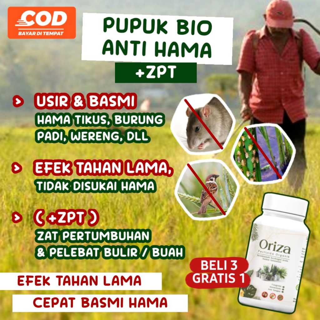 ALFAGREEN - Oriza Pupuk Pestisida Fungisida Insektisida Organik Pembasmi Hama|𝗣𝗲𝘀𝘁𝗶𝘀𝗶𝗱𝗮 𝗡𝗮𝗯𝗮𝘁𝗶 𝗢𝗿𝗴𝗮𝗻
