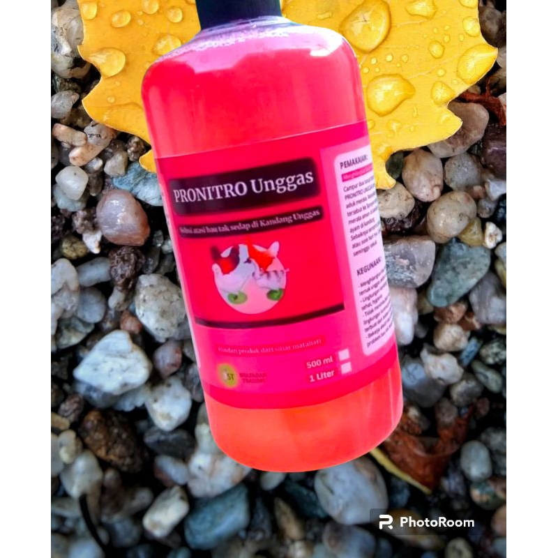 Probiotik Nitrobacter Nitrosomonas PRONITRO UNGGAS 500 ml menghilangkan bau dan amoniaj kandang tern