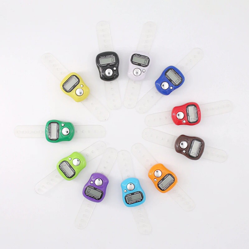 (GA777) TASBIH DIGITAL MINI LED ELEKTRIK LED TASBIH ALAT HITUNG MANUAL FINGER / tasbih digital mini 