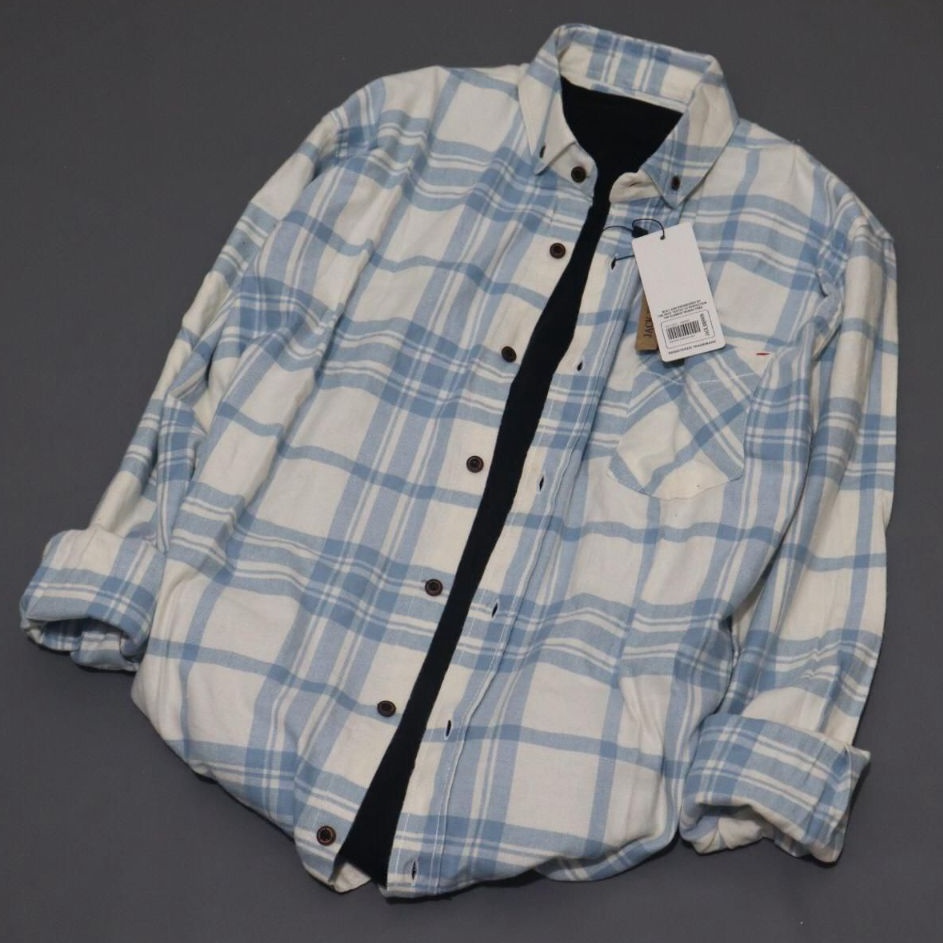 D2289 Liaan Kemeja Flannel Pria Kemeja Kantor Kemeja Flanel Lengan Panjang Kemeja Flanel Premium Qua