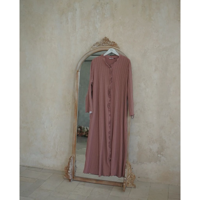 favoritebelongings | Barkha Project Abaya Dress Wavy Series Toasted Champ S