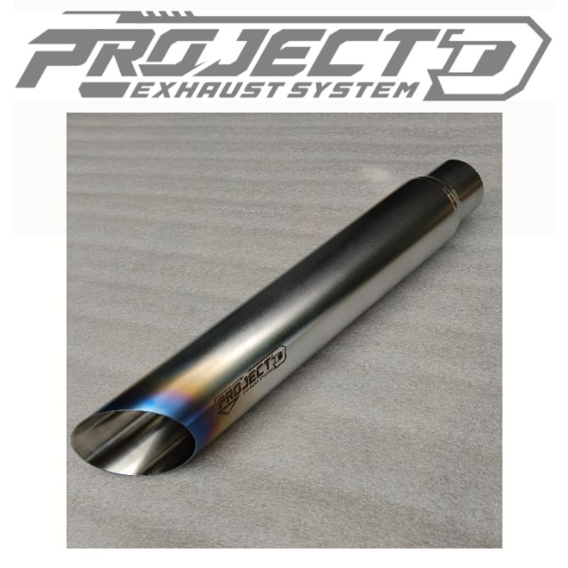tailpipe diesel side exit original Project.D (JTC titanium, JS racing, HKS, replika )