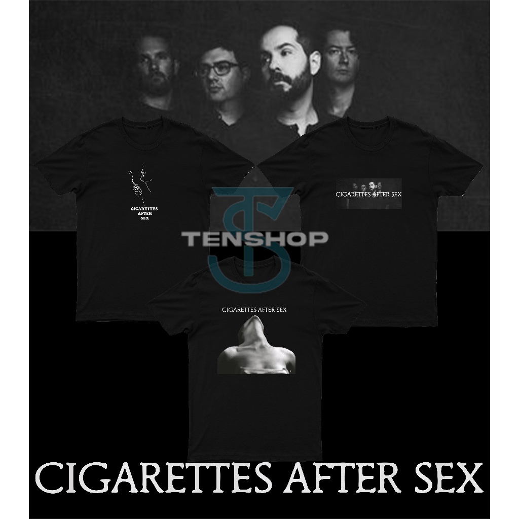 T-Shirt Band Cotton 24s After sex | Kaos Band Cigarettes After Sex Murah Original Cotton