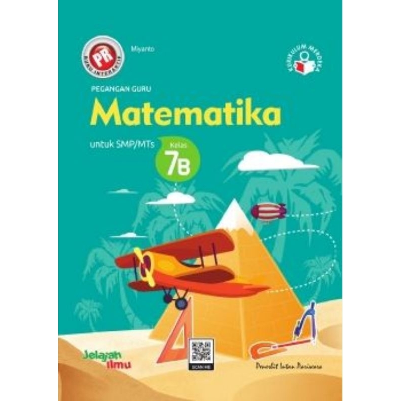 Buku Pegangan Guru lks Pr Matematika Kelas VII, 7 SMP semester 2 Kurikulum Merdeka tahun 2024 Intan 