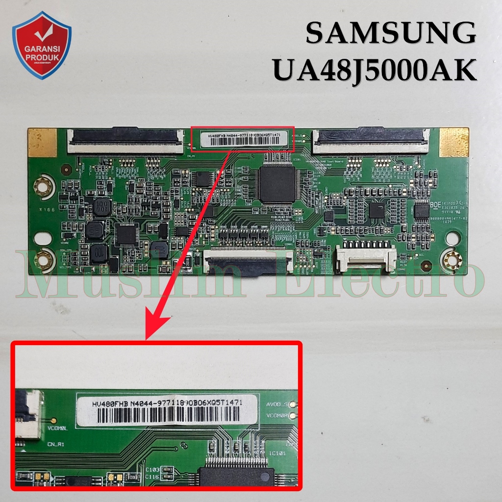 Tcon LED TV Samsung UA48J5000AK UA48J5000 48J5000