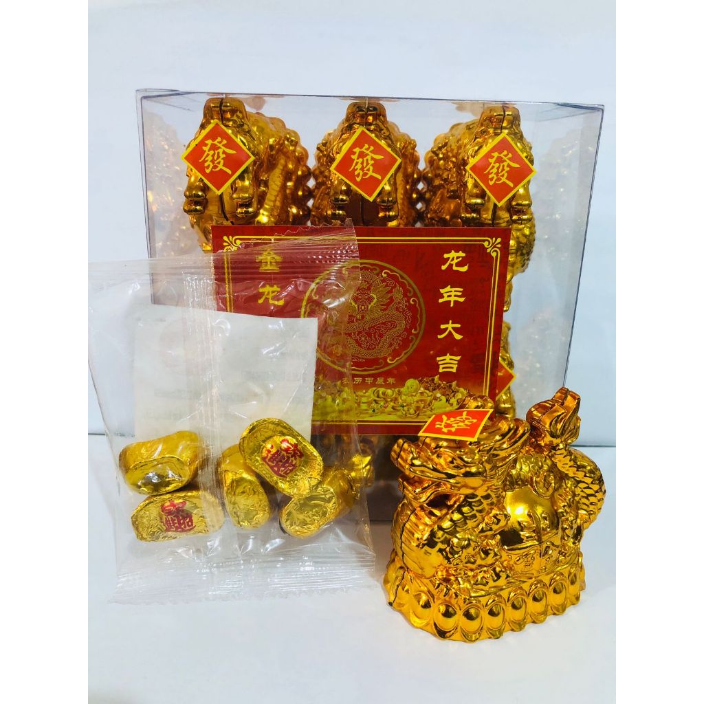 

Cemilan / Cokelat Naga Emas 15gr x 6 Pcs Halal