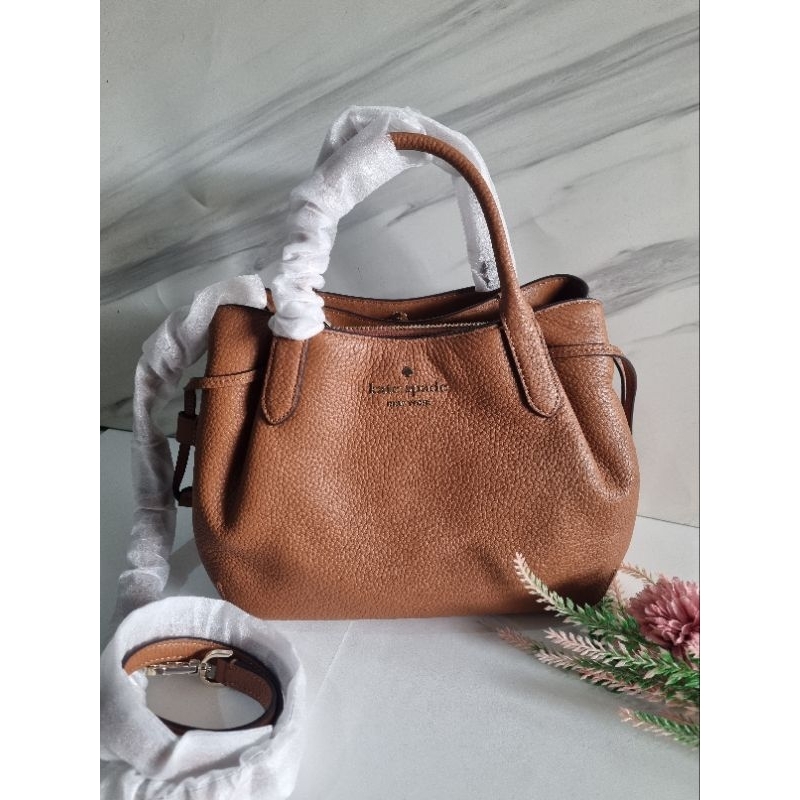 Tas Wanita Ks dumpling small satchel brown