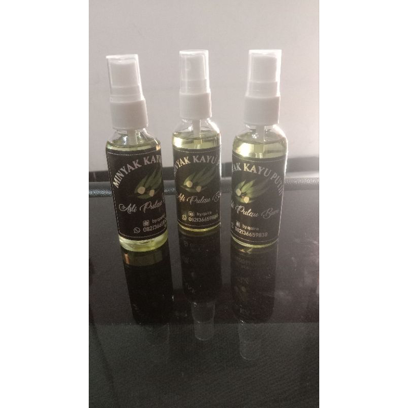 Minyak Kayu Putih ASLI Pulau Buru Ambon netto 60ml