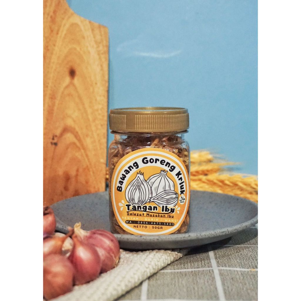 

Bawang Goreng Premium Tanpa Tepung (Botol Besar) 50gr