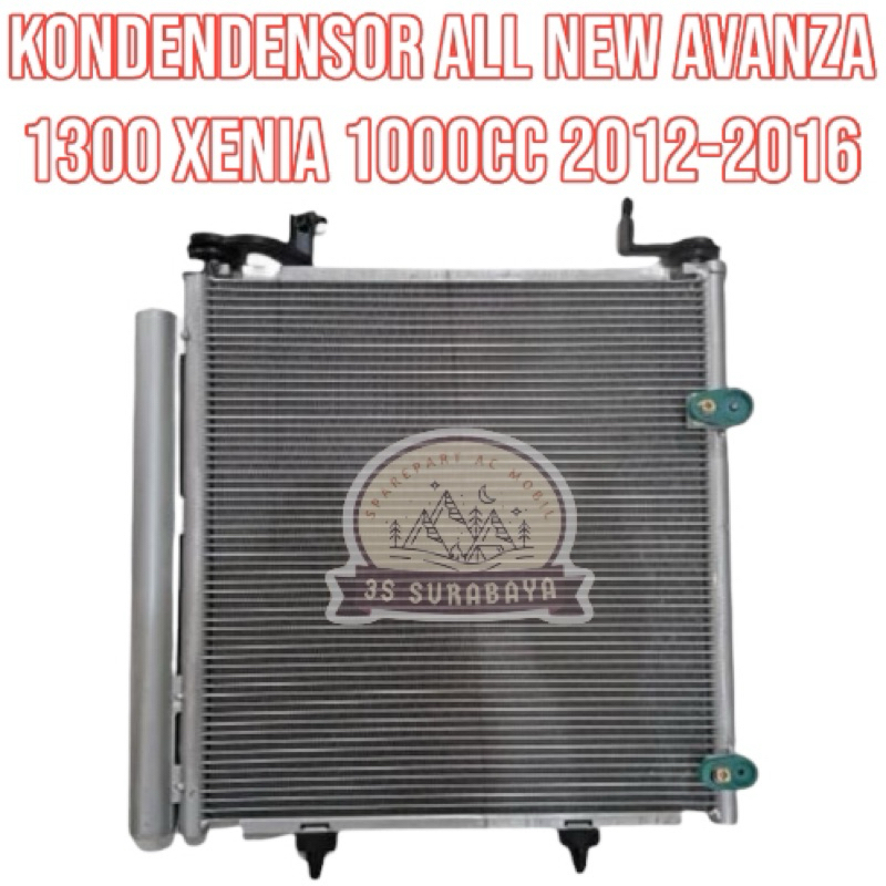 Kondensor All new Avanza 1300 Cc Xenia 1000 Cc 2012-2016 Ac Mobil (Baru/New) Condensor Toyota Daihat