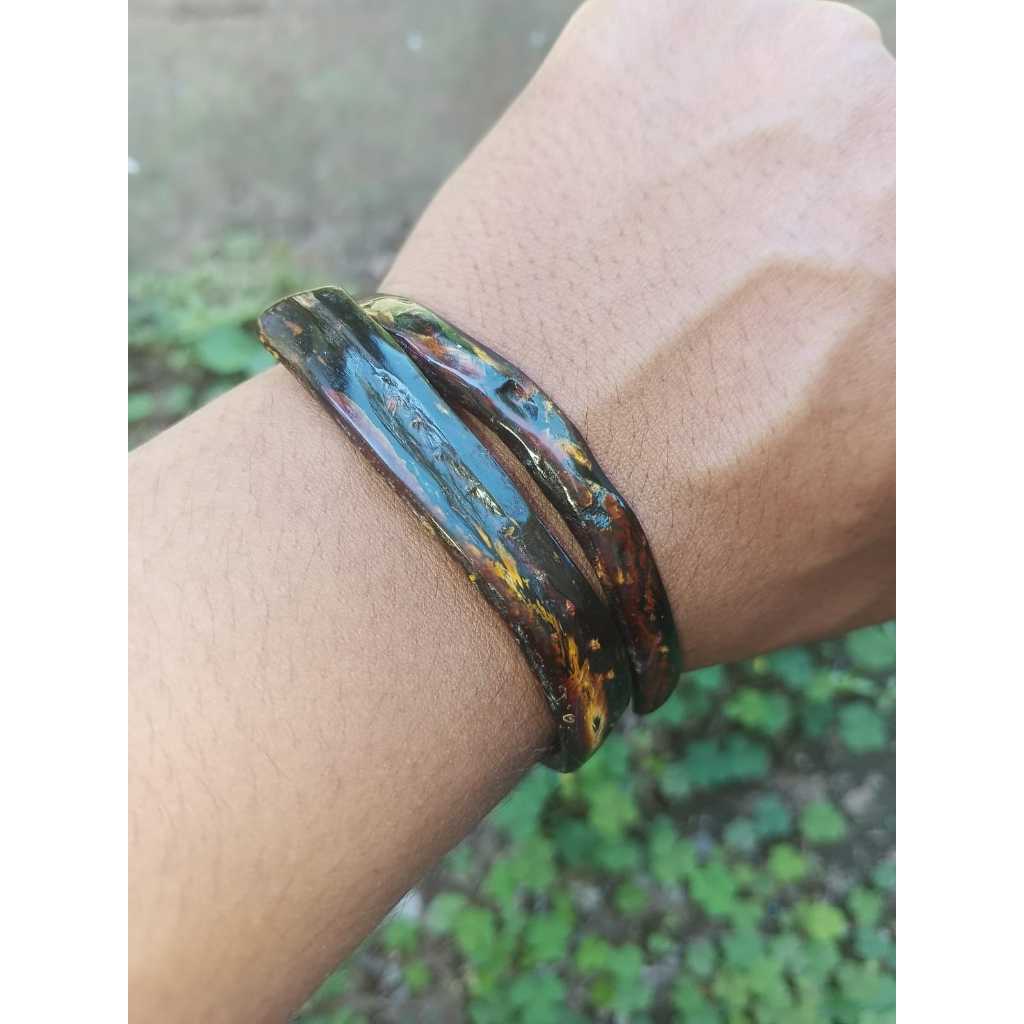 Gelang Pria Akar Bahar Merah Asli Original