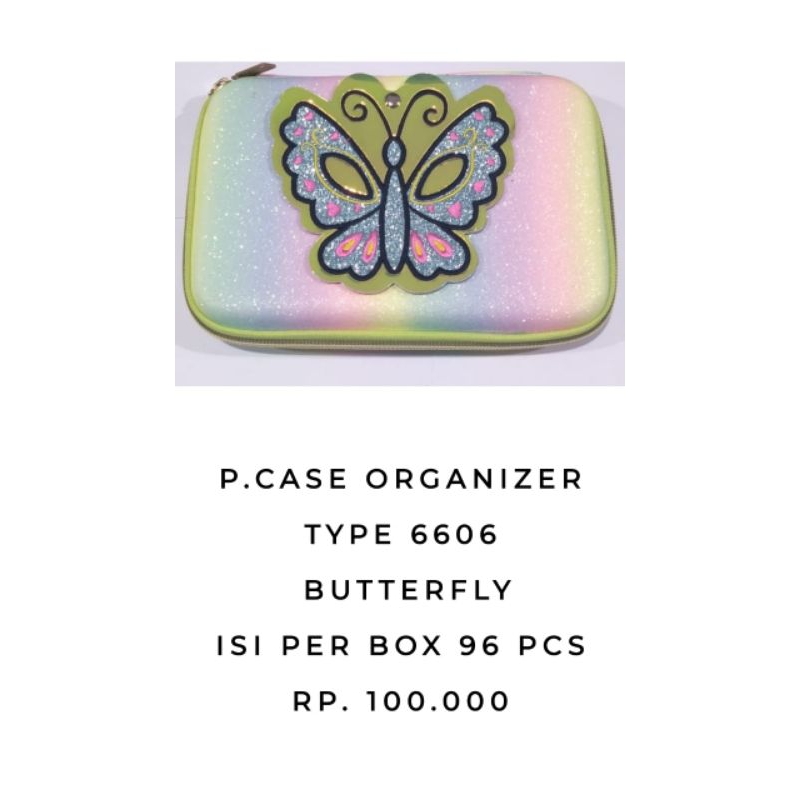 

Pancil Case Organizer Butterfly