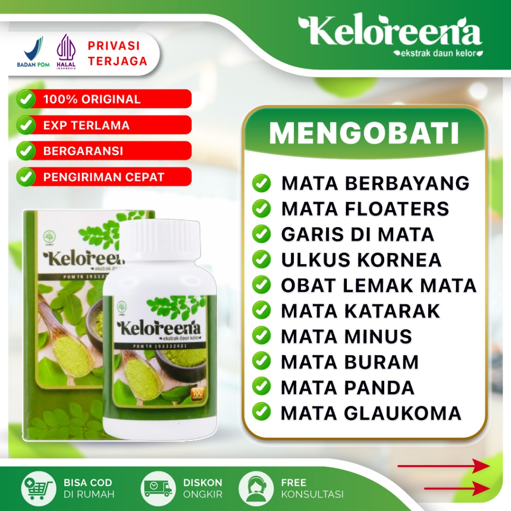 Obat Mata Berbayang Floaters Penglihatan Buram Silindris Astigmatisme Berlemak Bengkak Belekan Berai