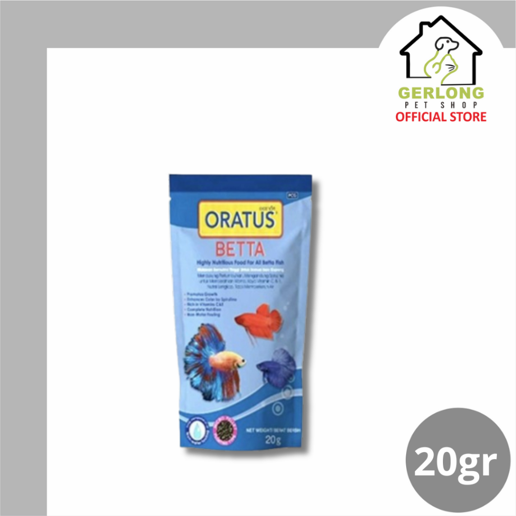 Oratus Betta Fish Food 20gr