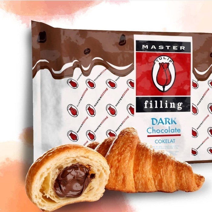 

Tulip choco filling dark chocolate selai coklat tulip