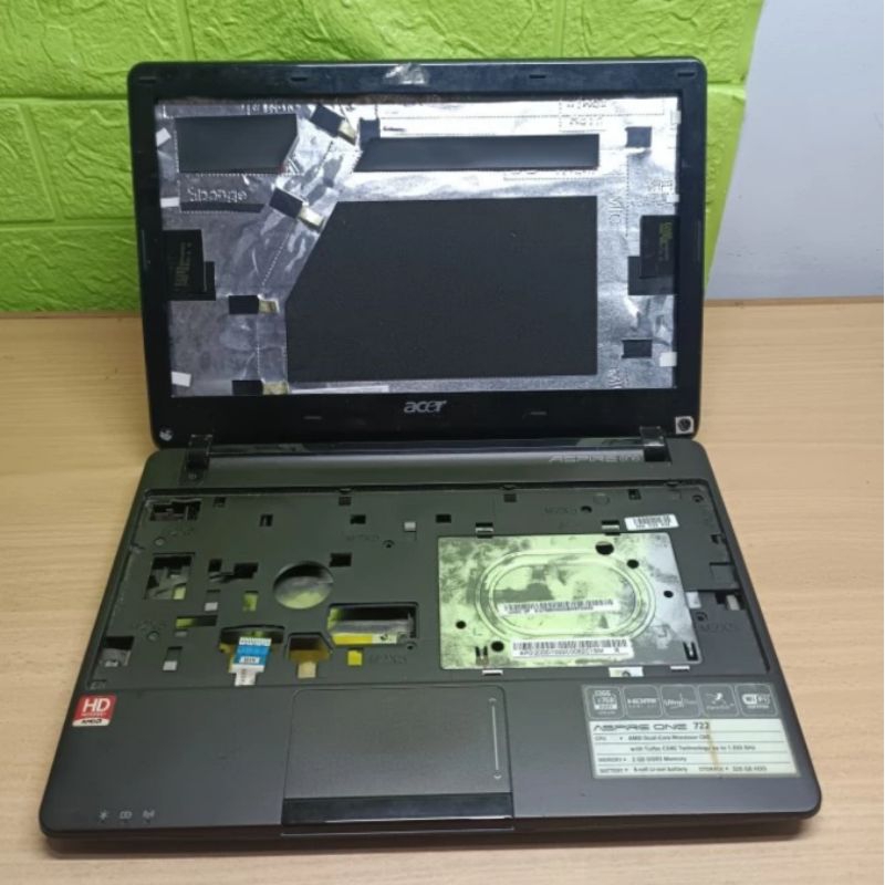 Kesing Case Cassing Casing laptop Acer Aspire One AO722 AO 722