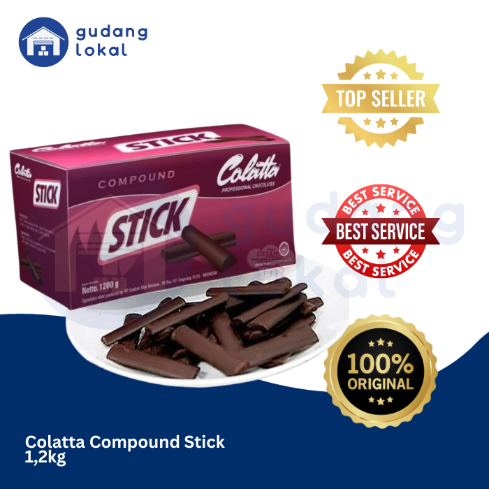 

Colatta Cokelat Coklat Batang Stik Stick 1,2Kg