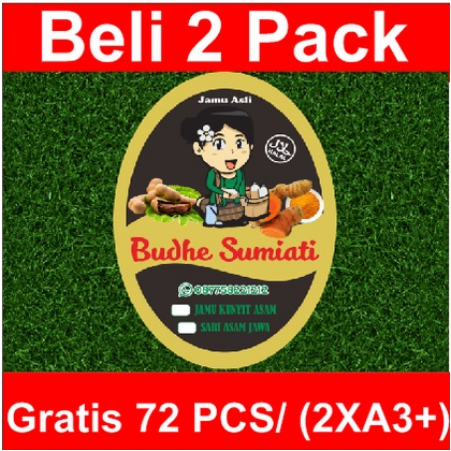 

HARGA TERJANGKAUU!!! STIKER LABEL PRODUK "JAMU" - kekinian - murah - desain cantik - menarik - indah - simple - elegan - banyak peminat - Parcel Mania Magelang