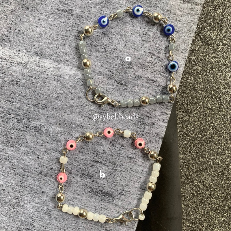 GELANG MANIK || GELANG MANIK EVIL EYE || BRACELET EVIL gelang manik termurah
