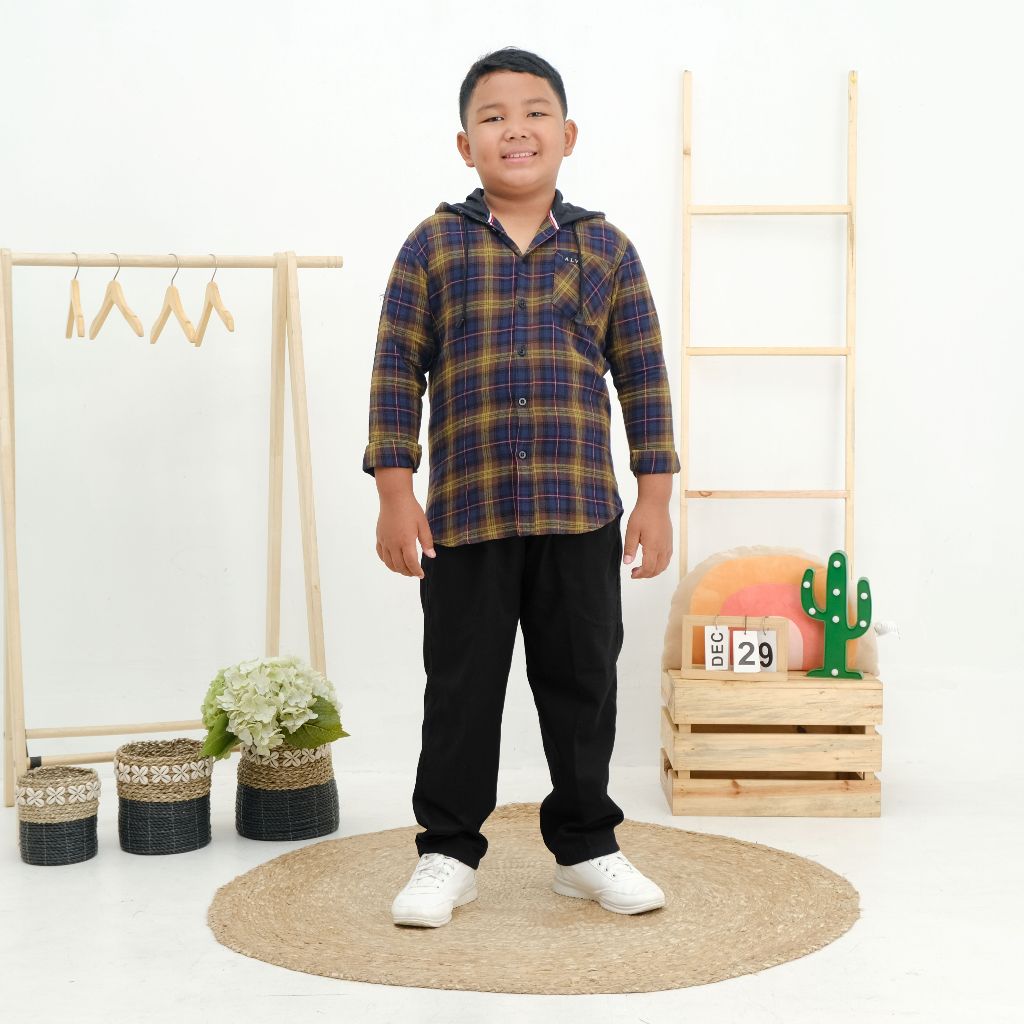 KURTA HOODIE ANAK TANGAN PANJANG 06 ALV.Inc
