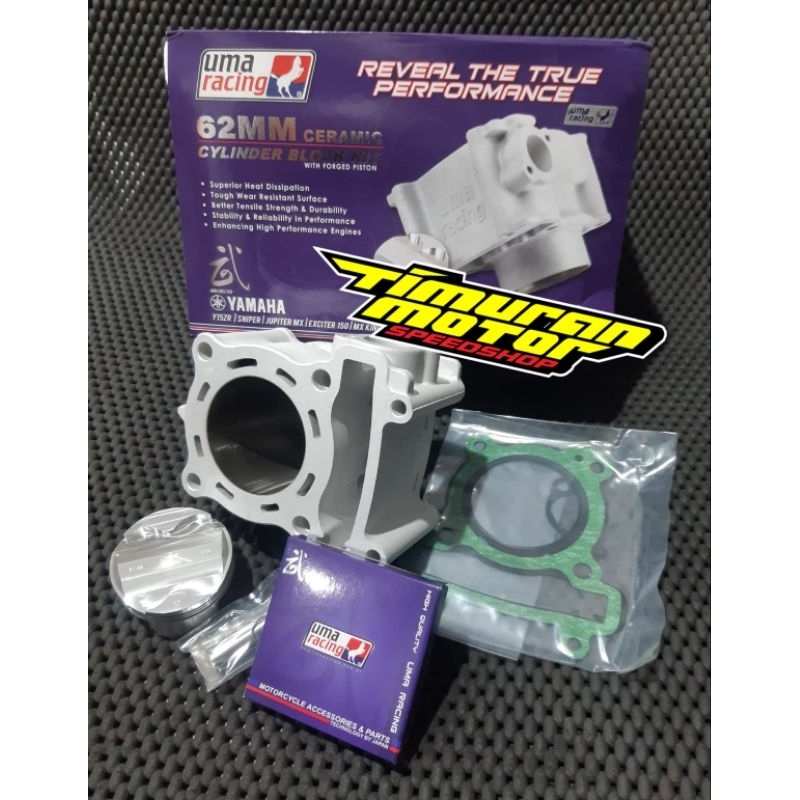 CYLINDER BLOK UMA RACING MX - MX KING - VIXION 62 MM CERAMIC