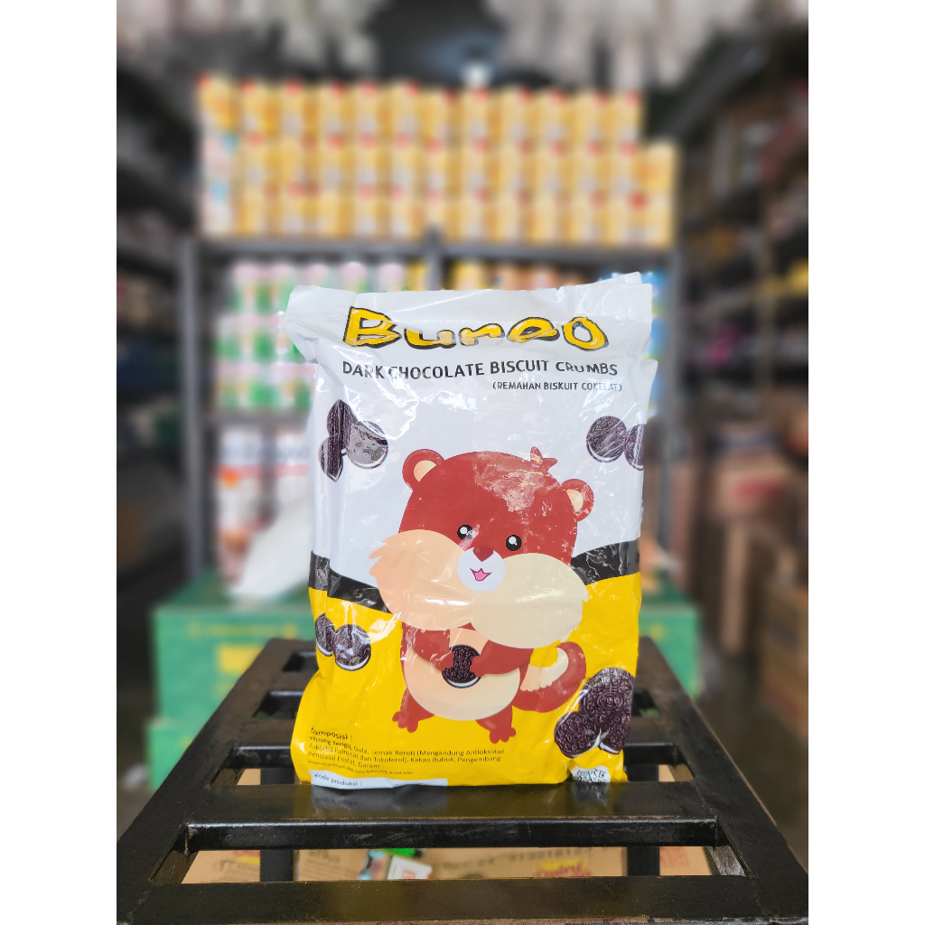 

Remahan Biskuit Oreo Bureo Dark Coklat 1 kg