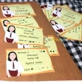 

Label Nama Buku Sekolah 20pcs