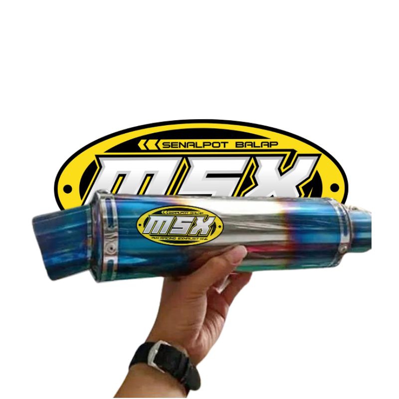 slincer knalpot msx original Mugello  r9 inlet 50