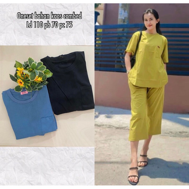 Oneset Pojee lengan pendek