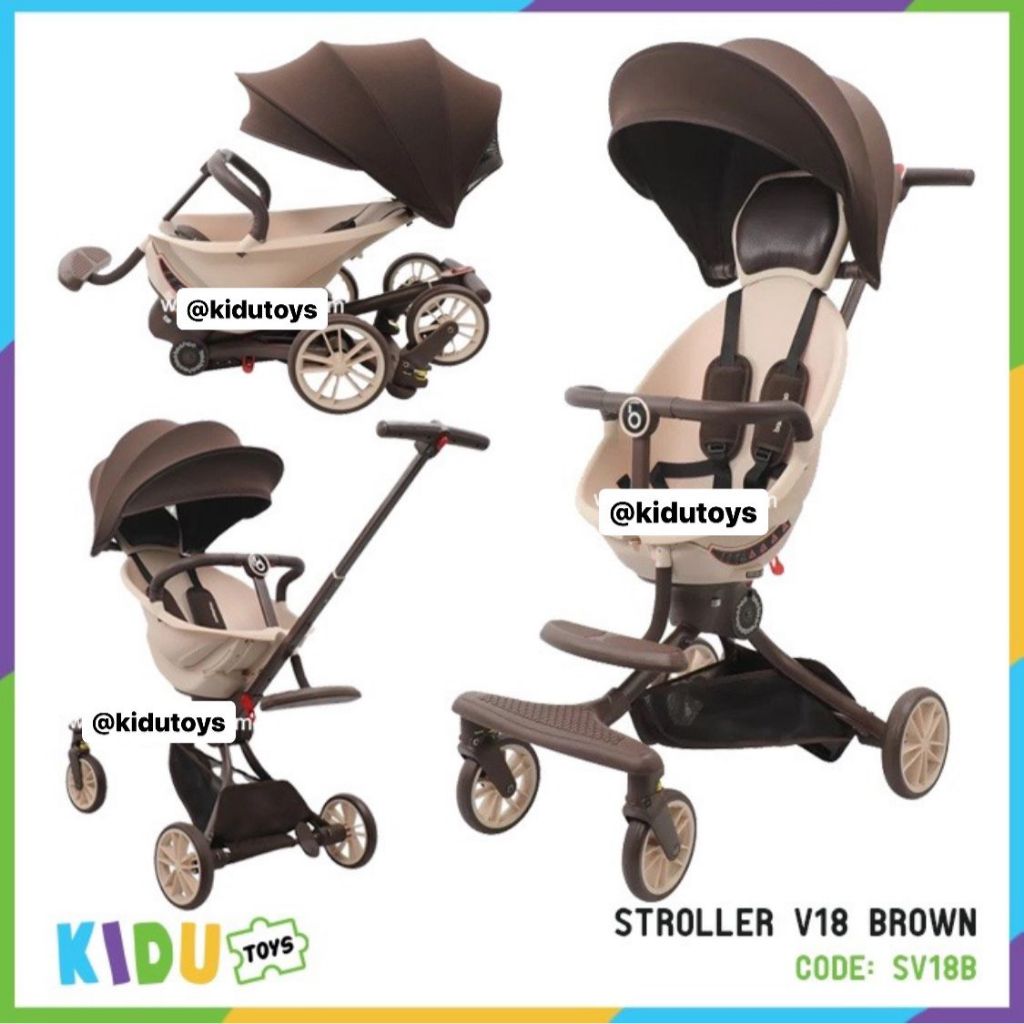 Baobaohao Stroller Anak Bayi V3 V5 V18 V8 Kidu Toys