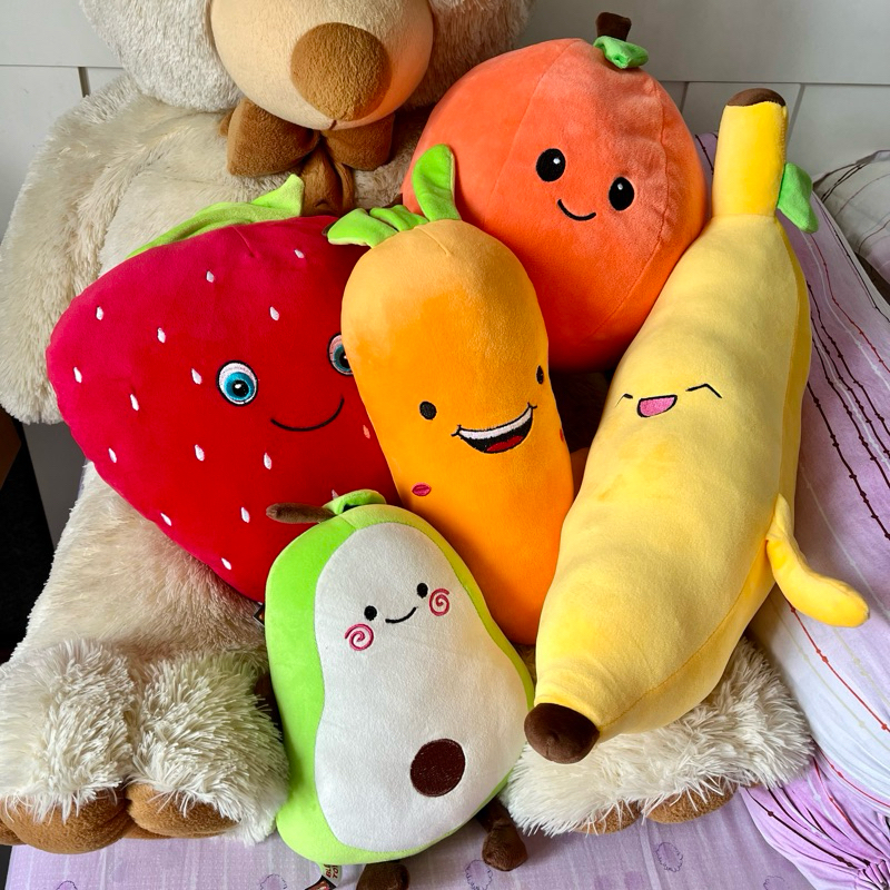 BLESS KIDS / MAINAN ANAK / SOFT TOYS / BONEKA BUAH / BONEKA SAYUR / BONEKA BUAH LUCU / BONEKA BUAH I