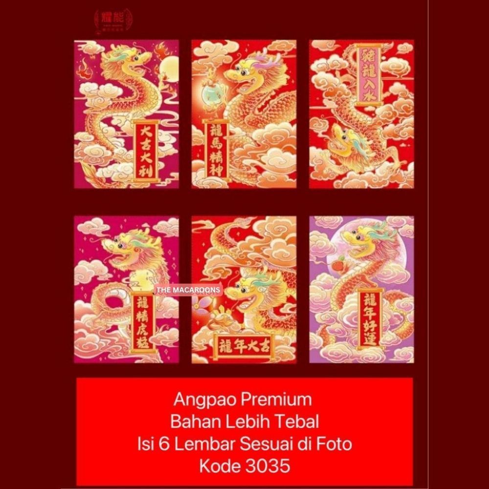 

ANGPAO IMLEK PREMIUM ISI 6 LEMBAR UKURAN PENDEK