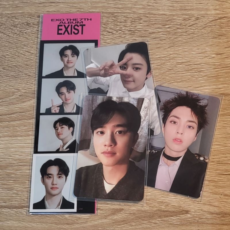 EXIST EXOCIAL CLUB CREAM SODA MD 4 CUT + PHOTO SET SEALED KYUNGSOO